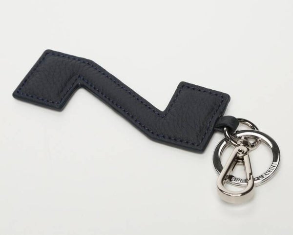 NATHAN-BAUME - Sleutelhanger Original -100% volnerfleer - zwart