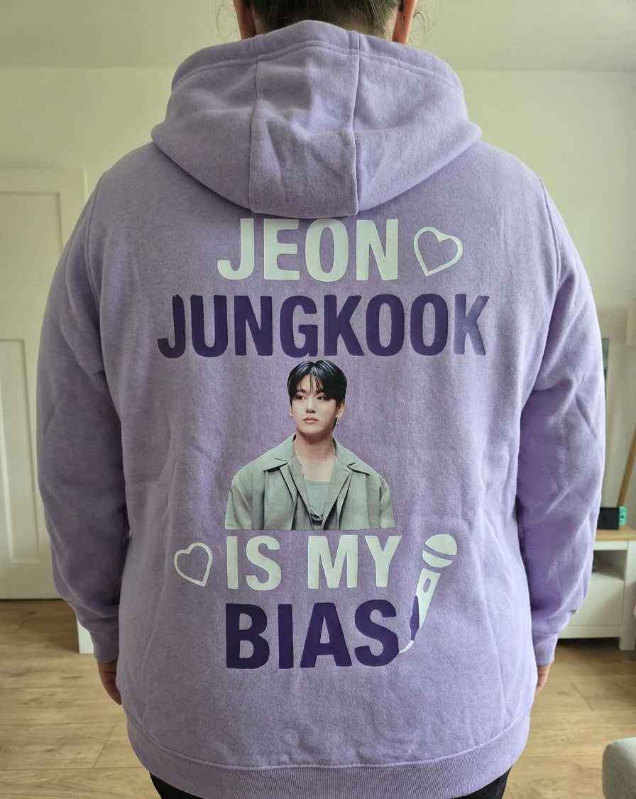 Jungkook is my bias zip up jacket