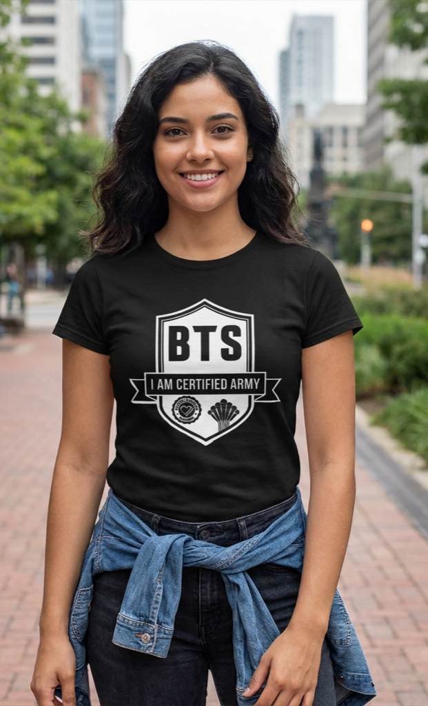 BTS certified army tshirt