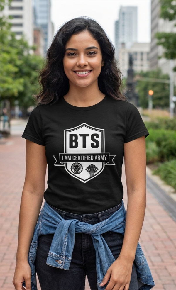 BTS certified army tshirt