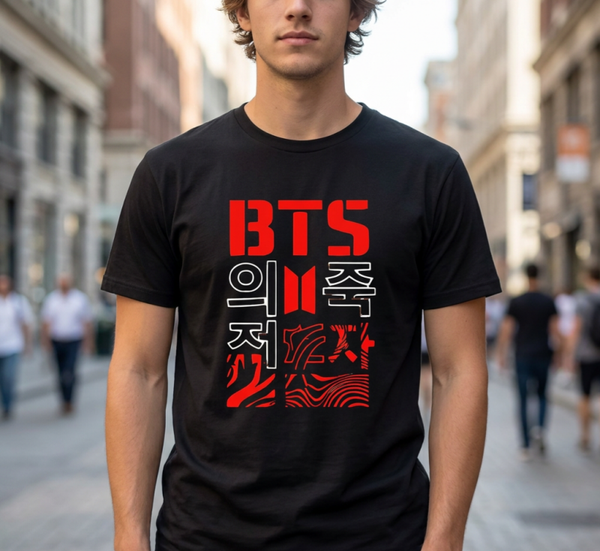 Bts Red and white