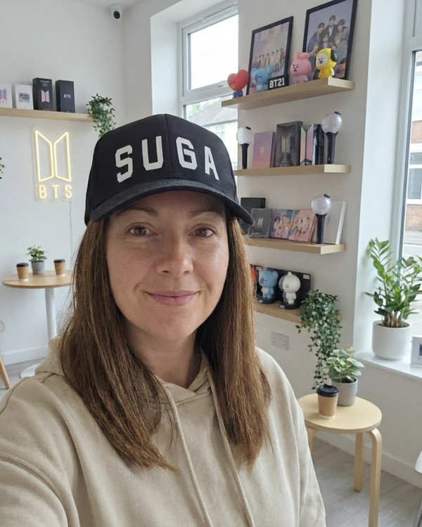BTS member name cap