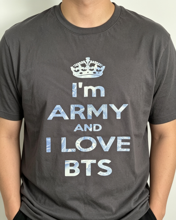 I'm army and I love BTS tshirt