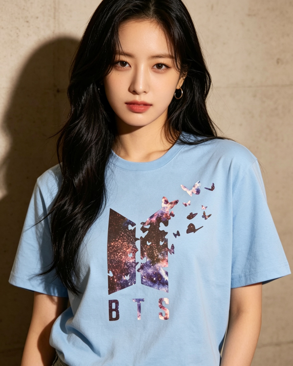Bts butterfly logo tshirt
