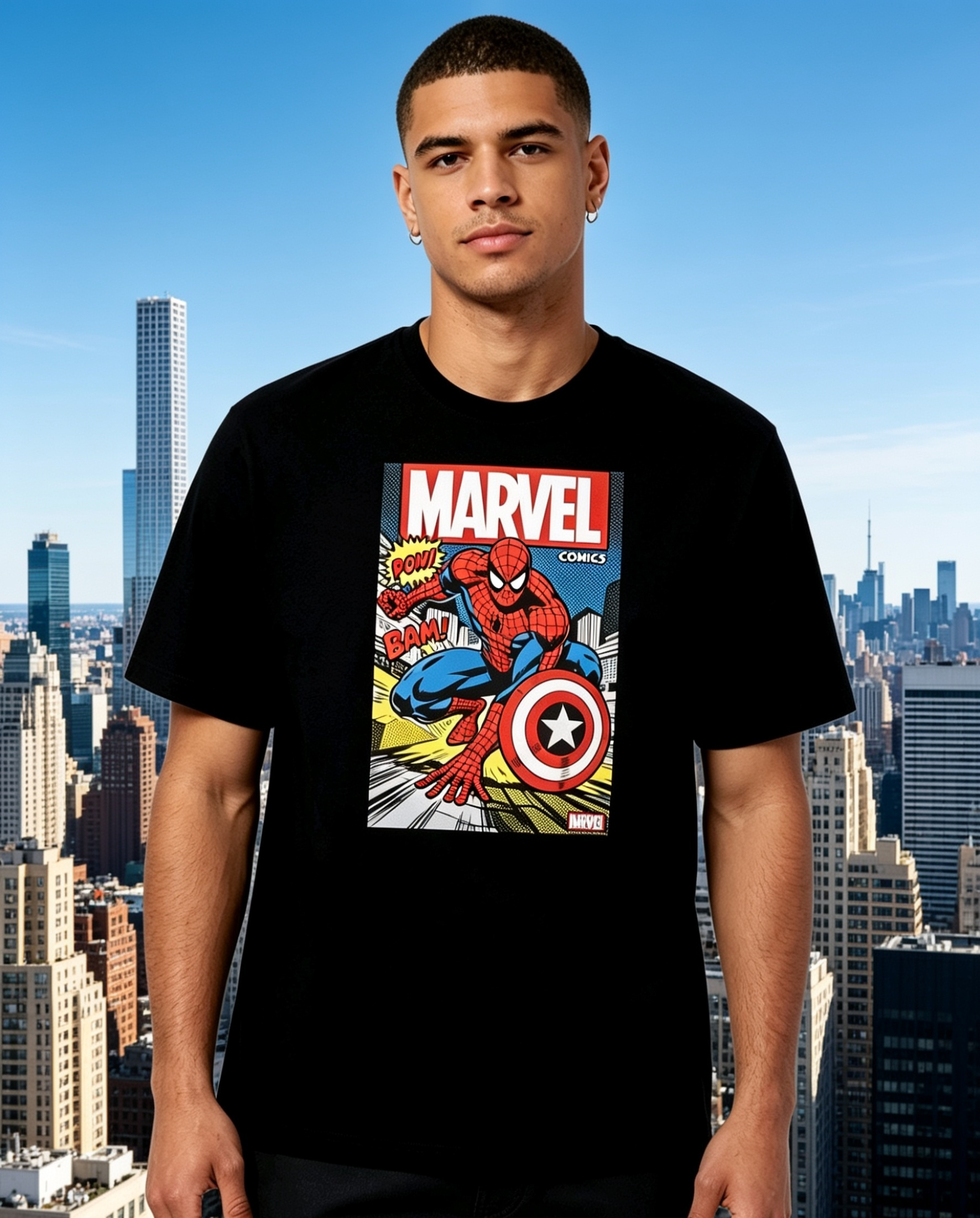 Marvel comic tshirt