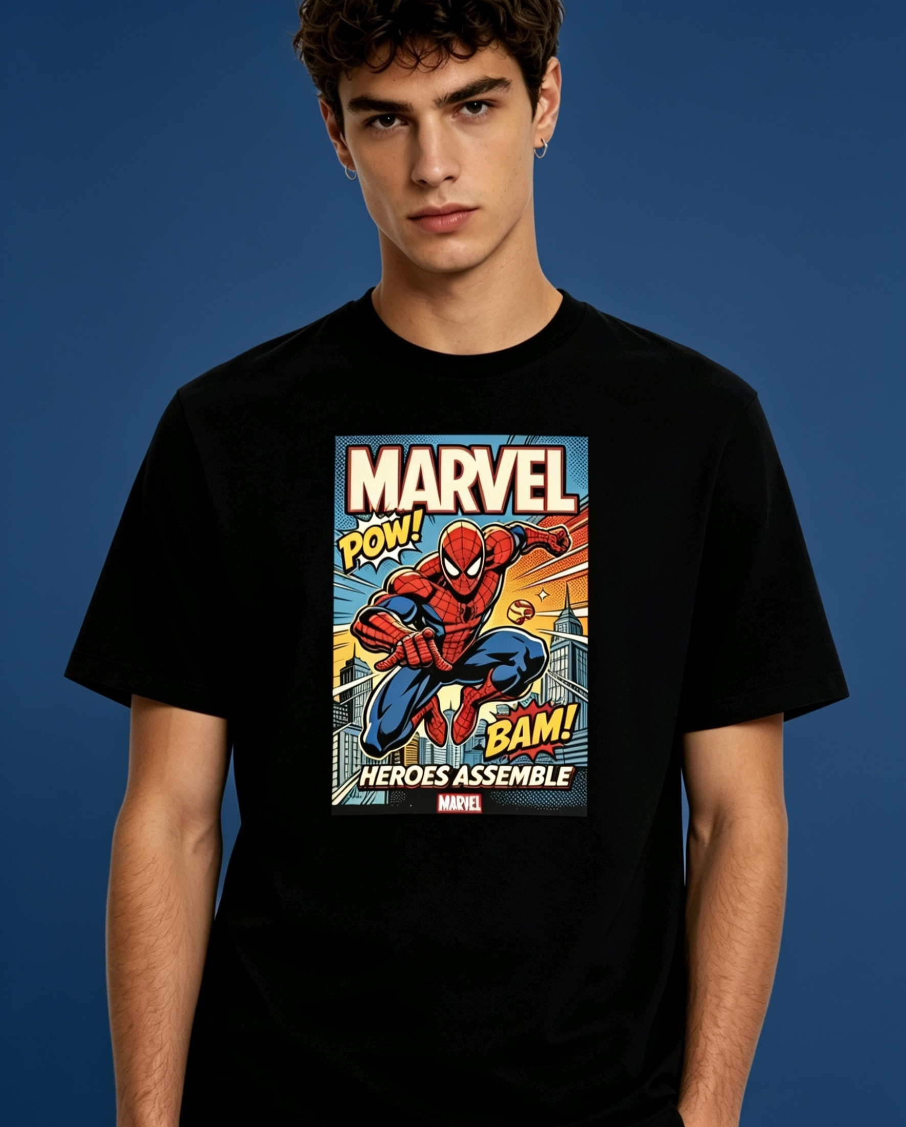 Marvel comic tshirt(spiderman)