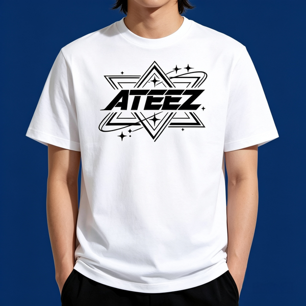 ATEEZ tshirt (white)