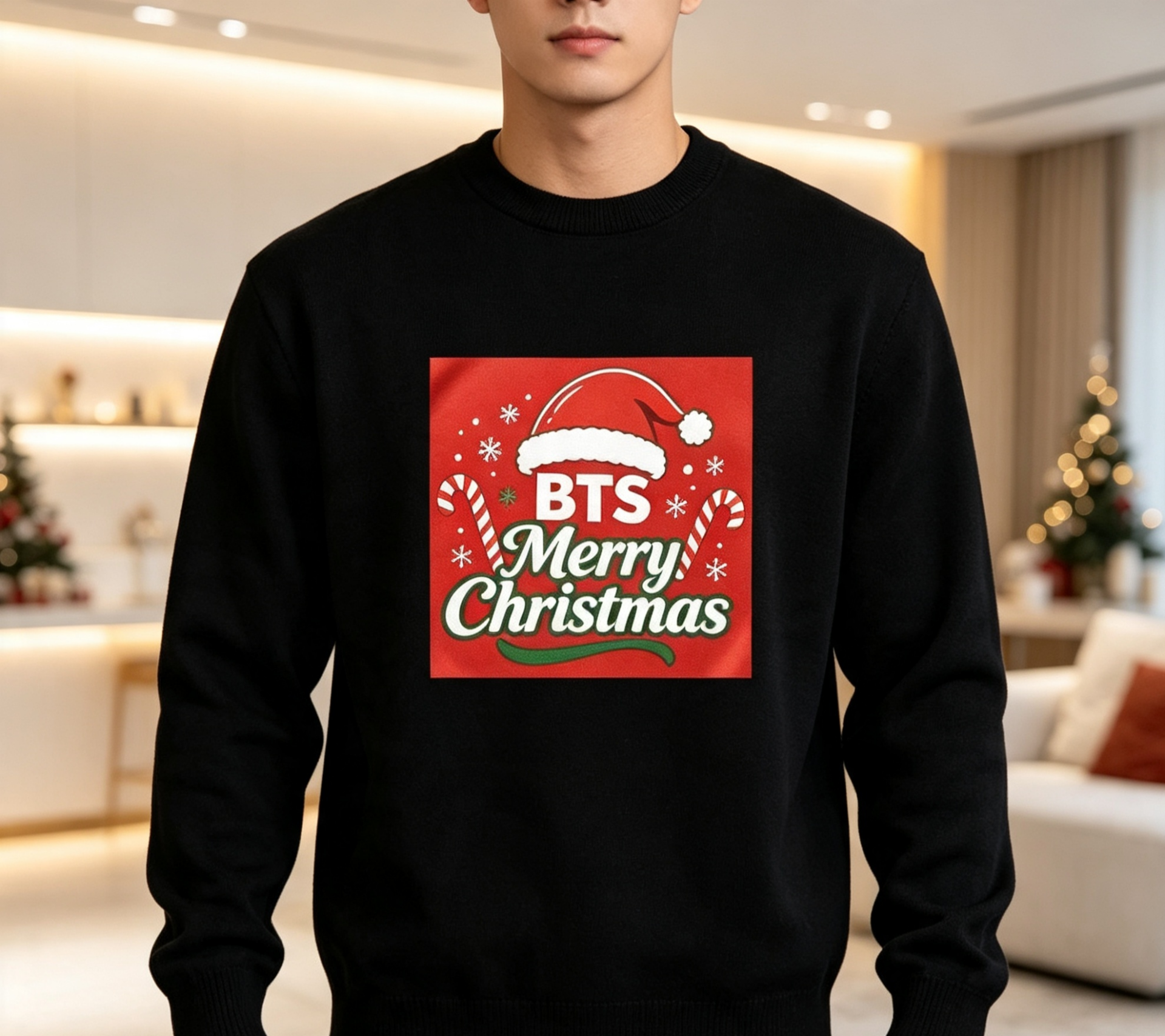 BTS Merry Christmas jumper