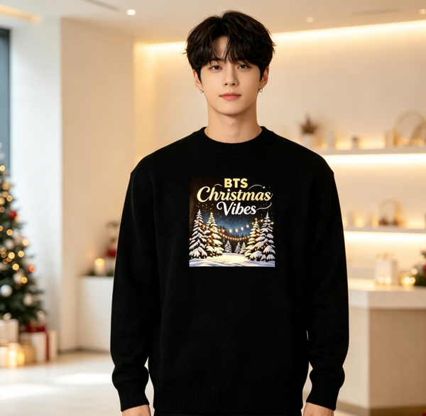 BTS Christmas vibes jumper