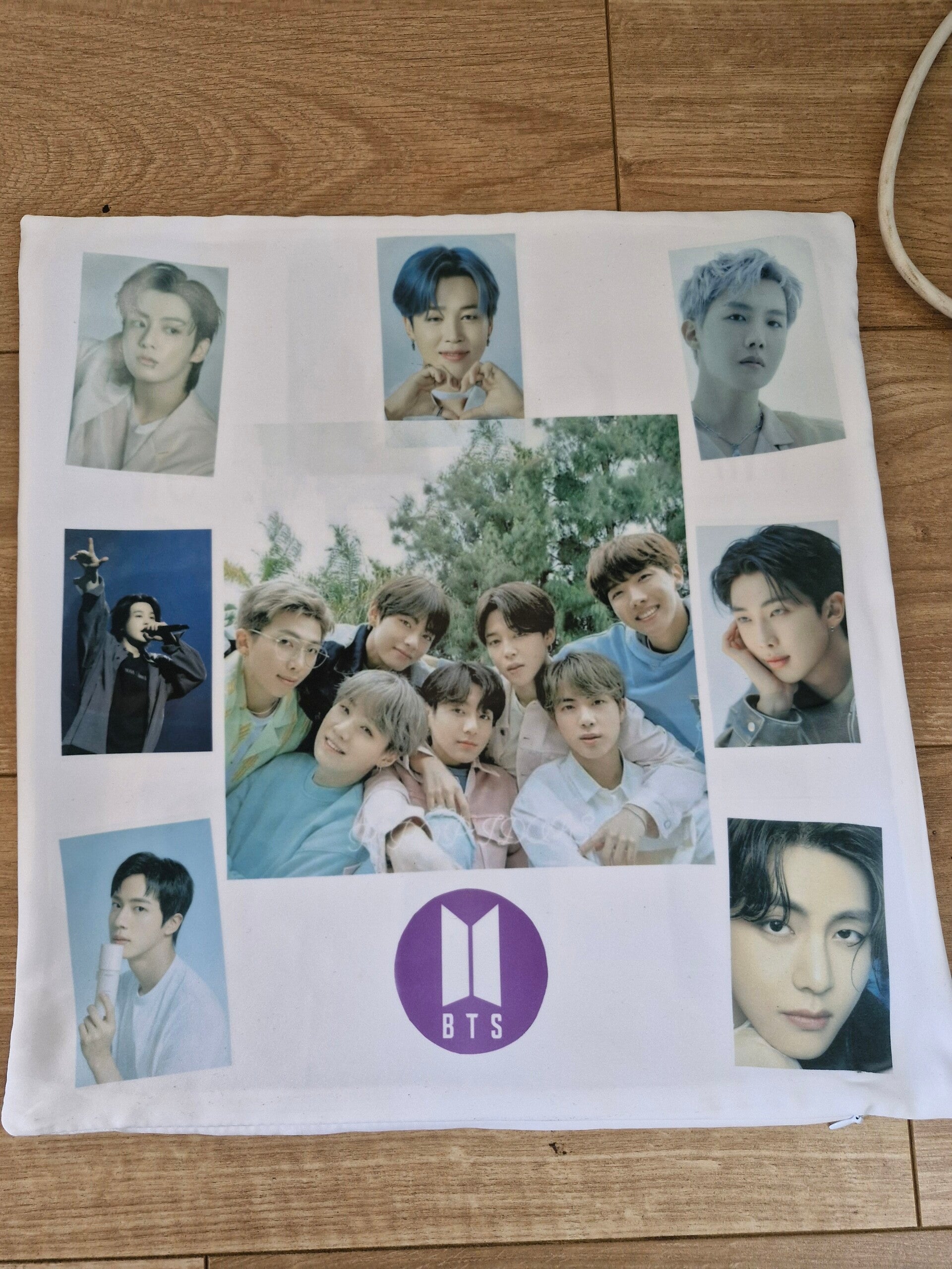 Customised BTS cushion covers