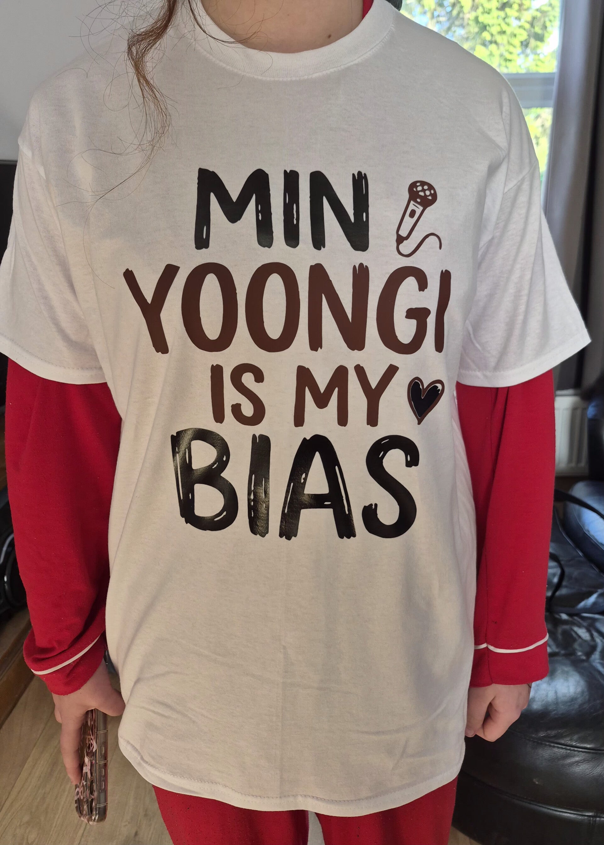 Min yoongi is my bias tshirt