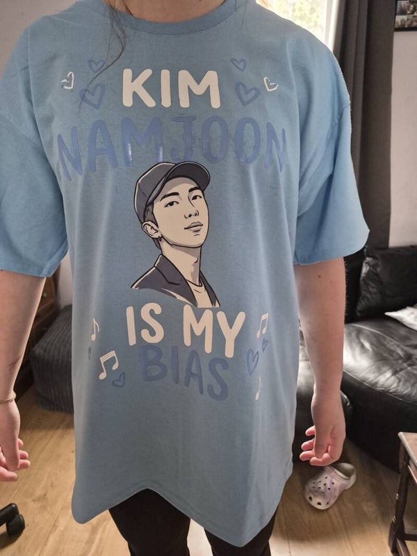 Kim namjoon is my bias photo tshirt