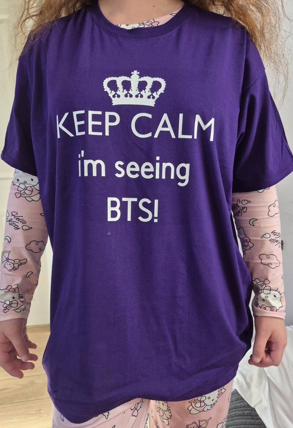 KEEP CALM I'm seeing BTS tshirt