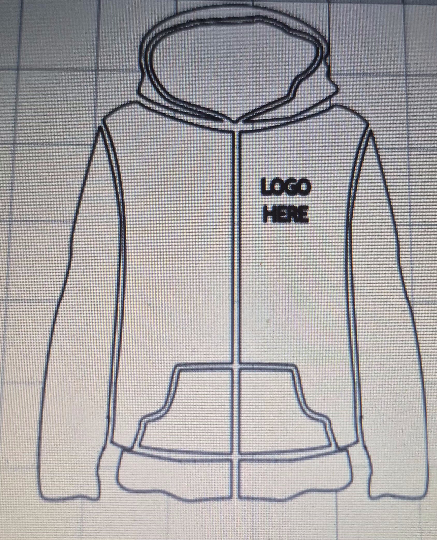 CUSTOMISE your own zip up jacket