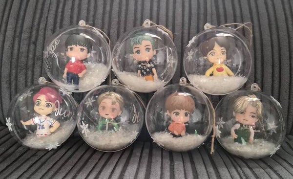 TinyTan handmade christmas baubles