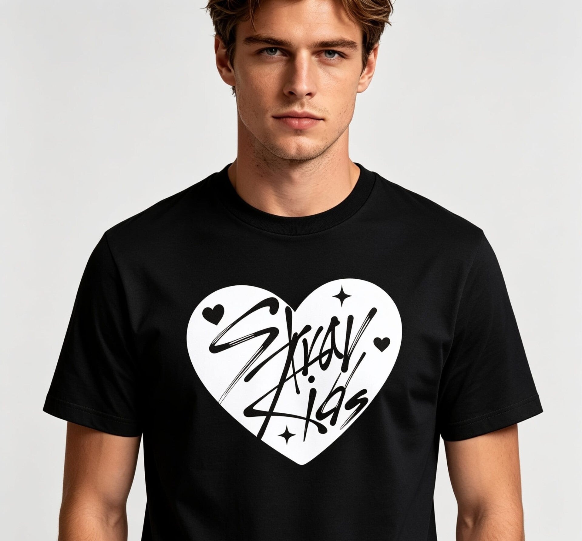 Stray kids heart tshirt