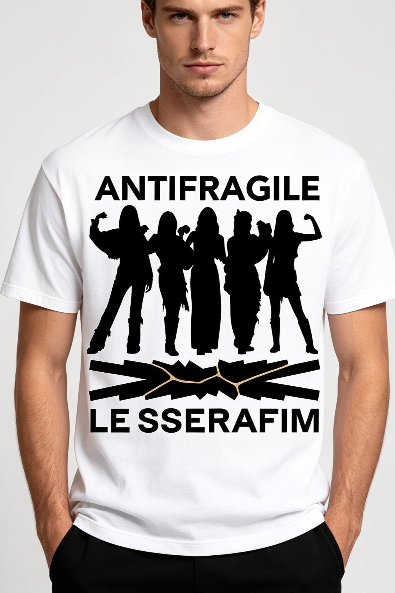 Antifragile le sserafim tshirt