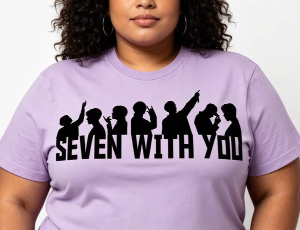 Seven with you tshirt