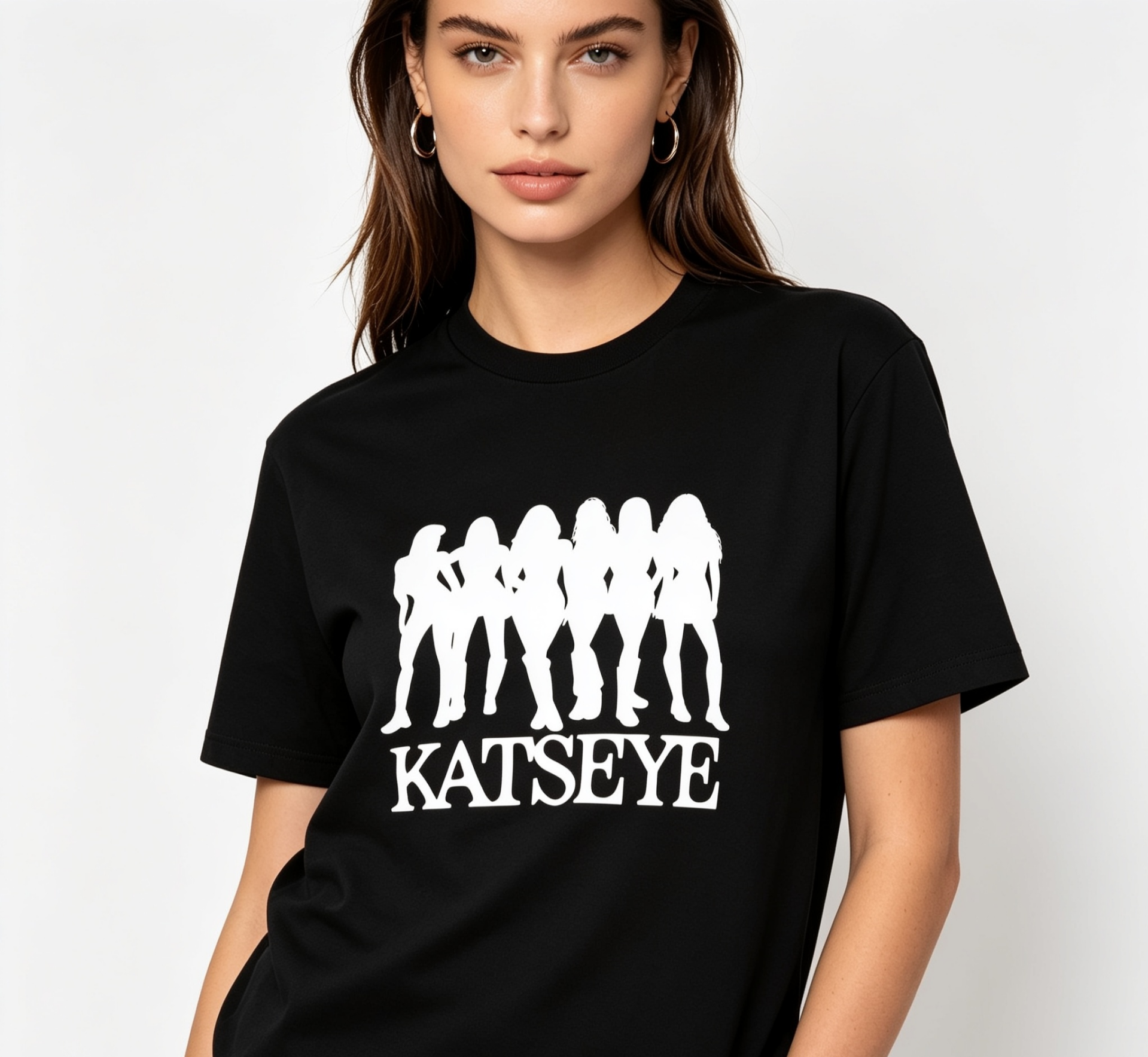 Katseye silhouette tshirt