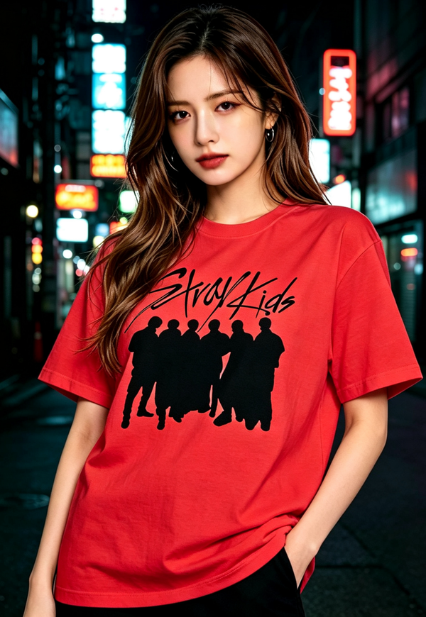 Stray kids silhouette tshirt