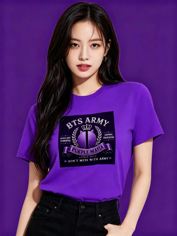 Purple mafia tshirt