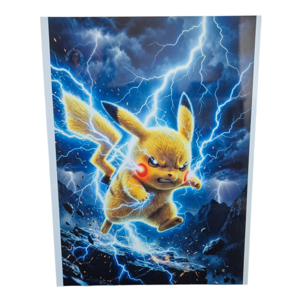 Aluplatte Pikachu