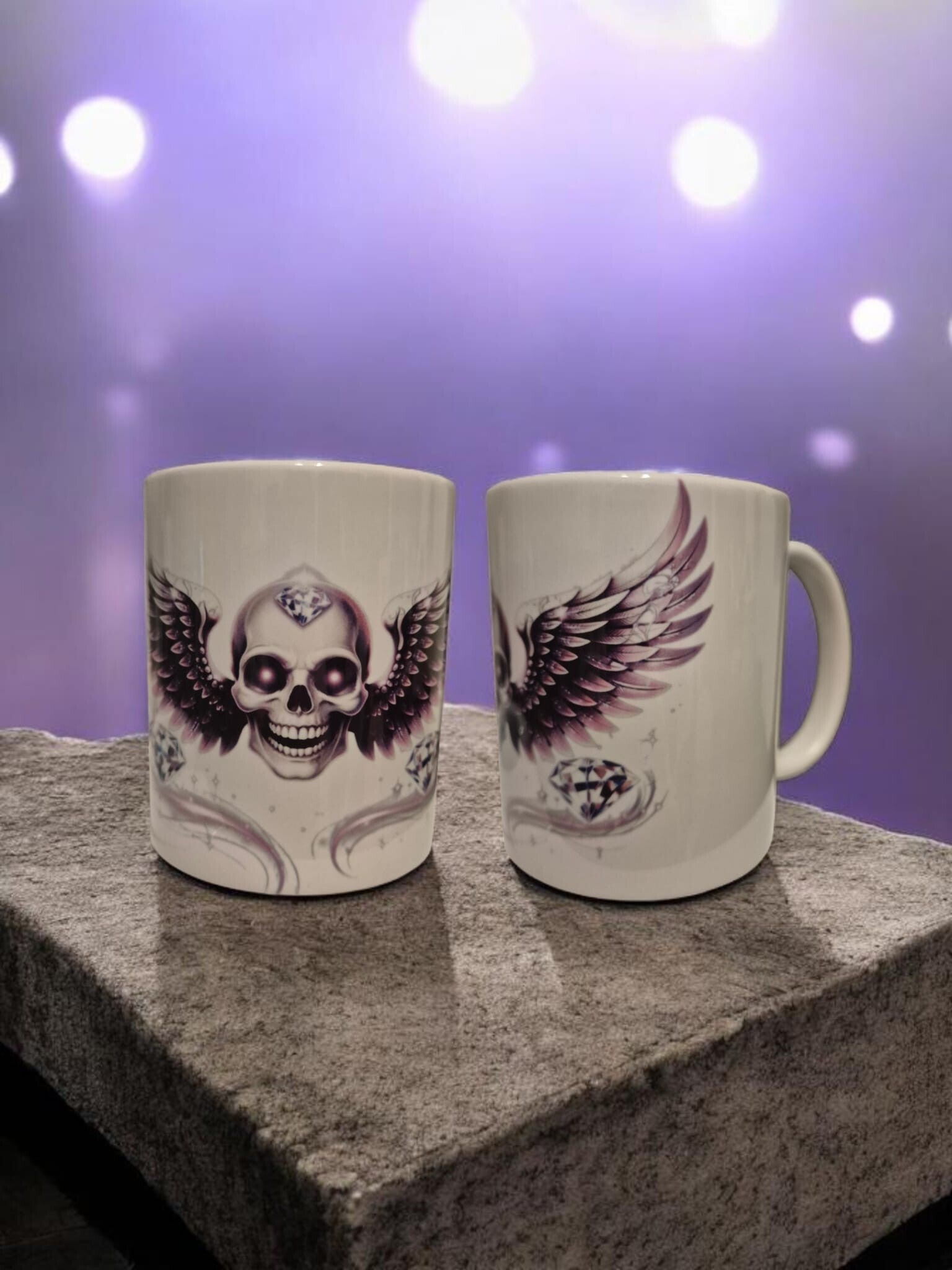 Kaffeetasse Totenkopf