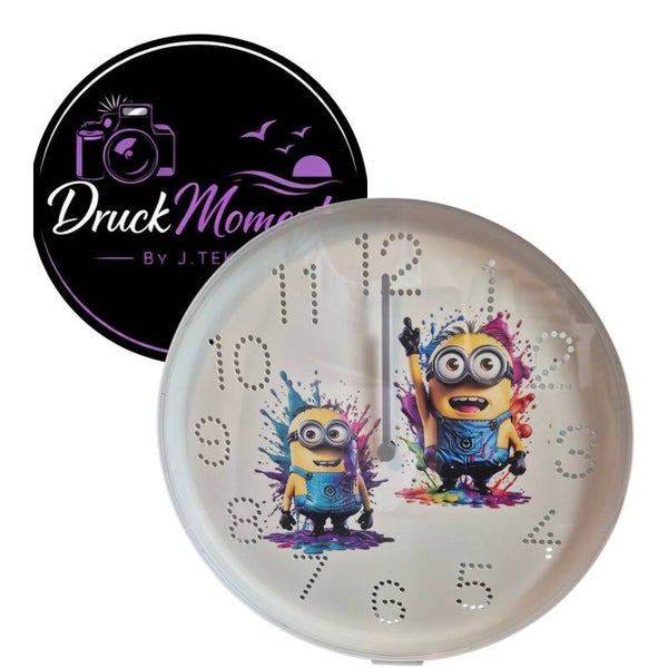 Wanduhr Minion (1)