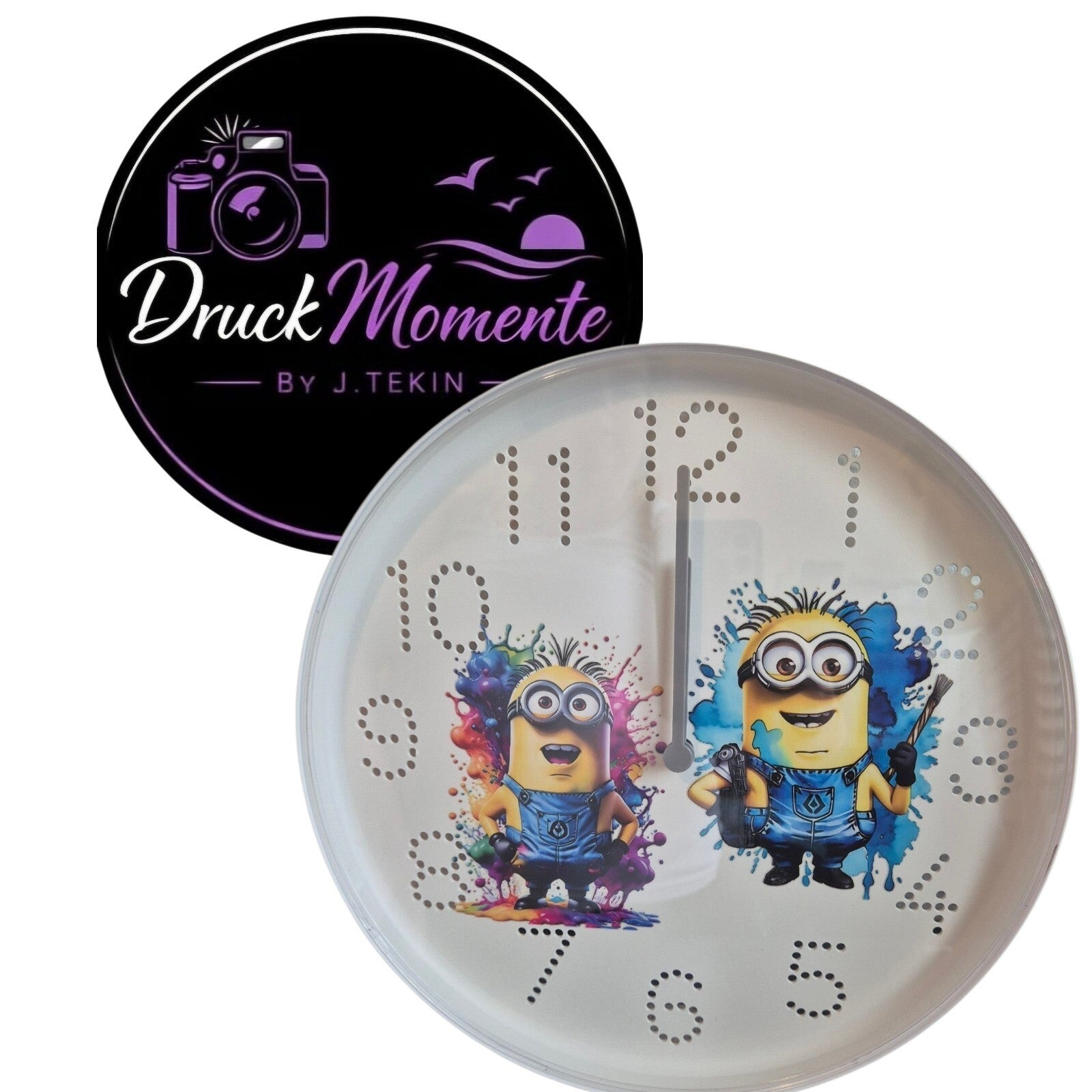 Wanduhr Minion (2)