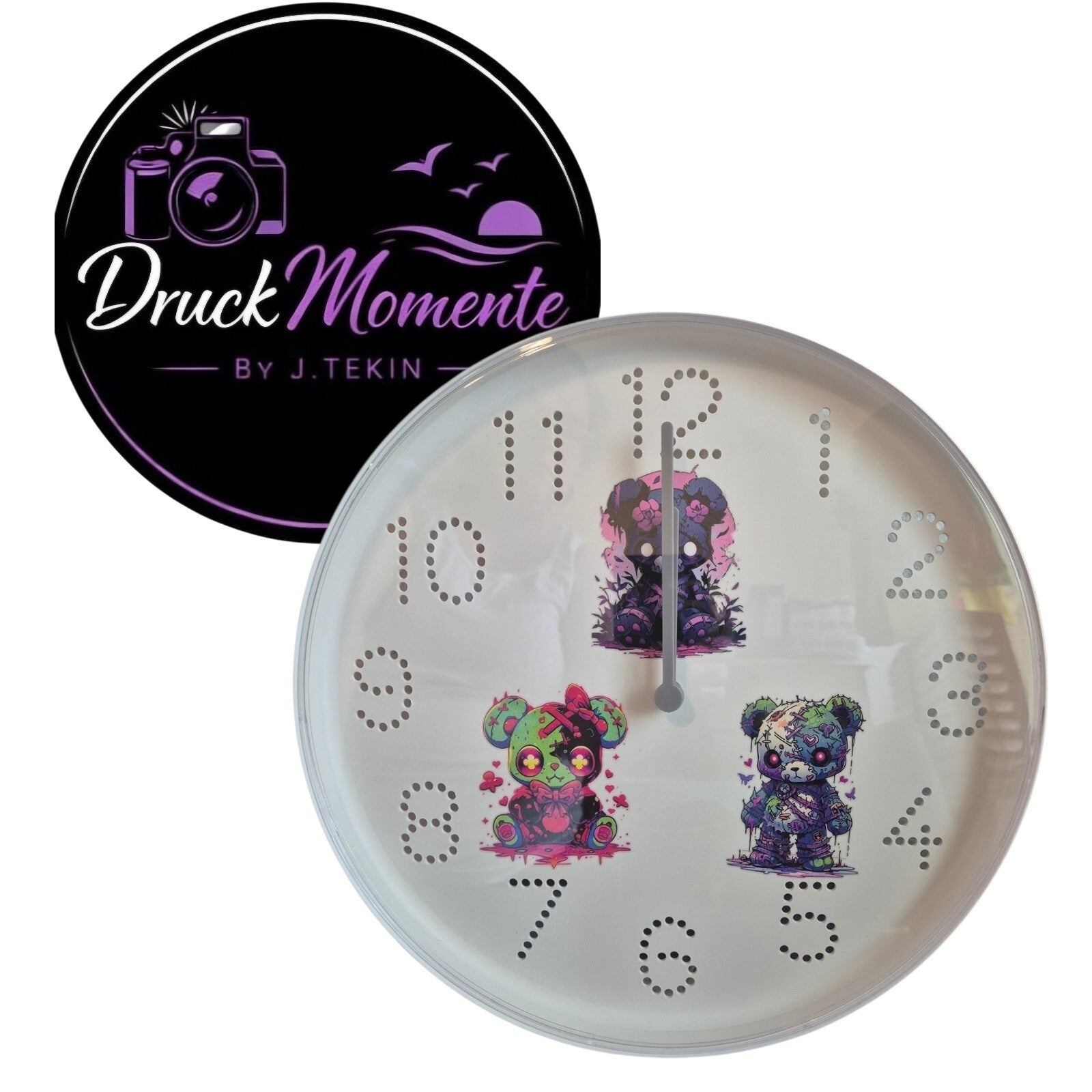 Wanduhr Teddy´s