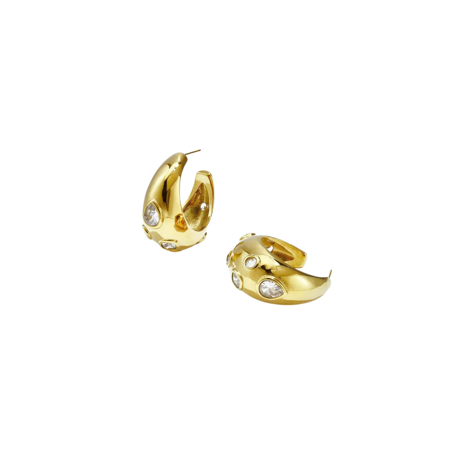 Amber earrings