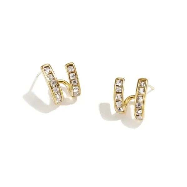 Shine dubble earrings