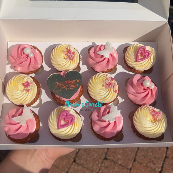 Mini cupcakes moederdag