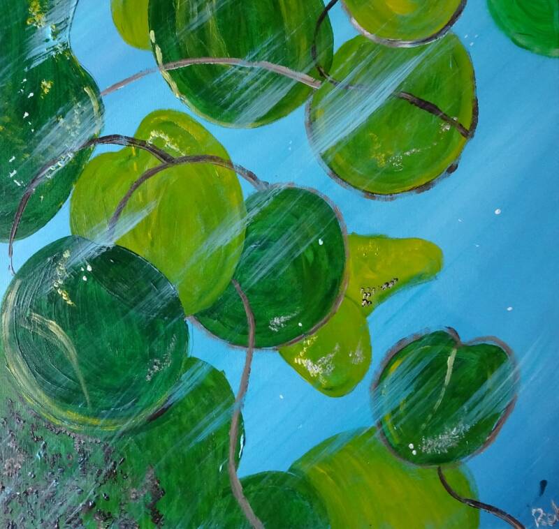 Schilderij gemaakt op de Horsthoeve - Broekland