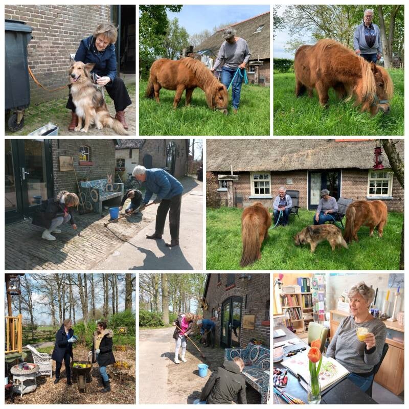 Mooi weer op de Horsthoeve - mei 2023