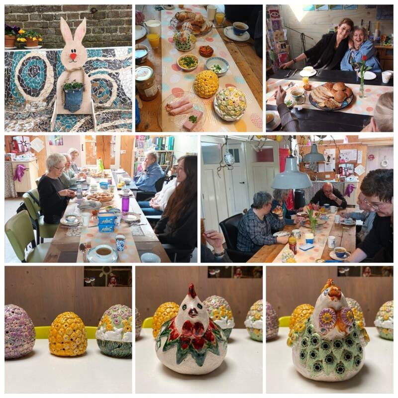 Pasen op de dagbesteding van de Horsthoeve