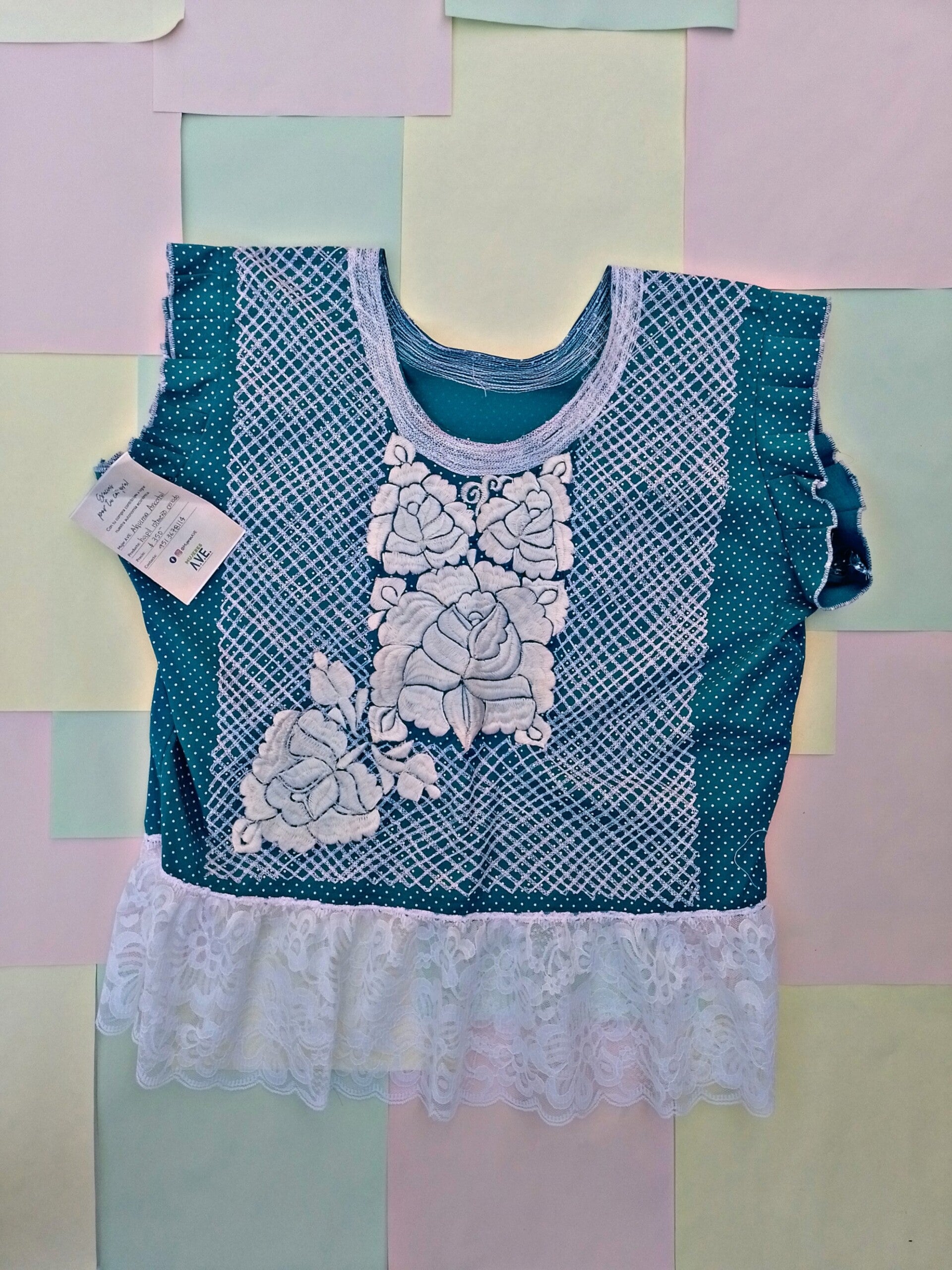 Huipil istmeño estilizado