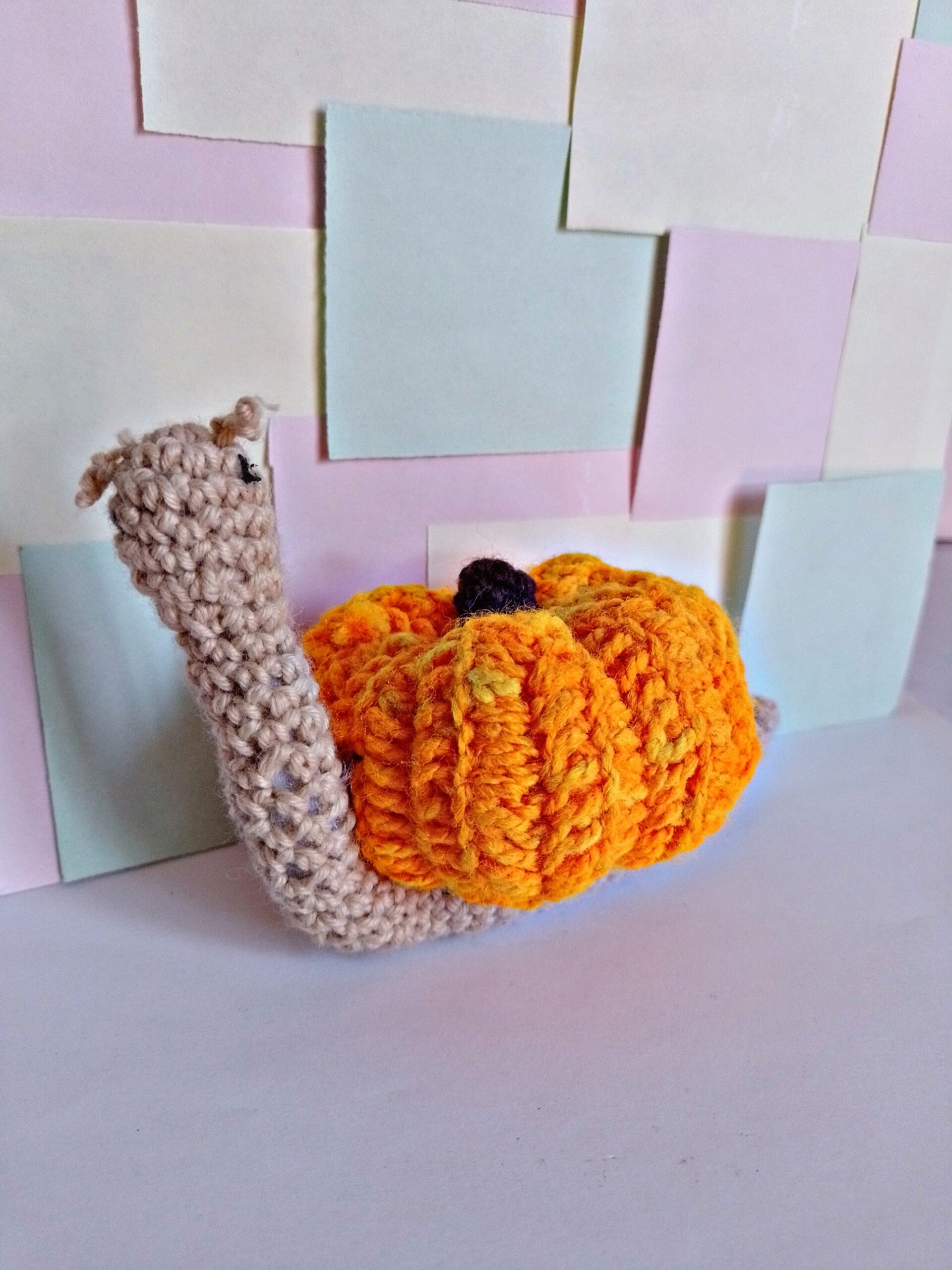 Amigurumi caracol