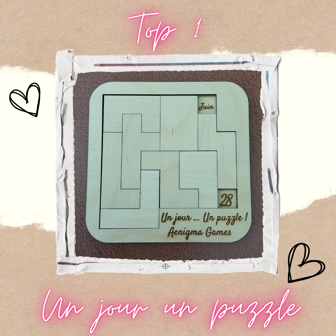 Un jour, un puzzle – Le calendrier casse-tête perpétuel