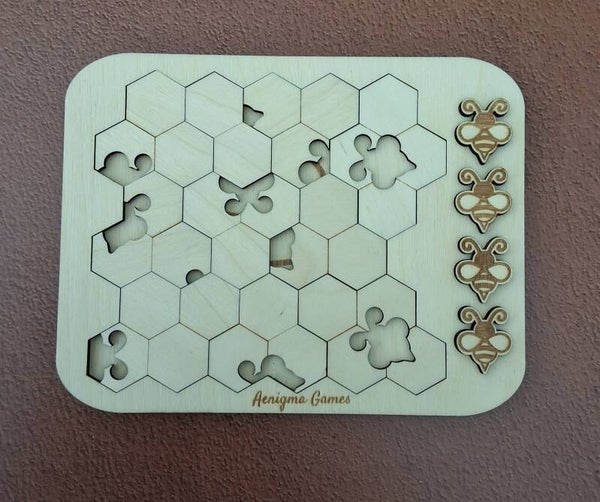 Les petites abeilles – Casse-tête en bois