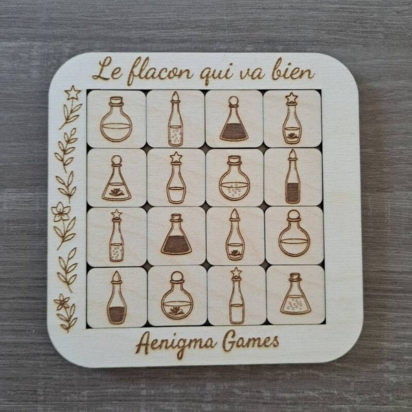 Le flacon qui va bien