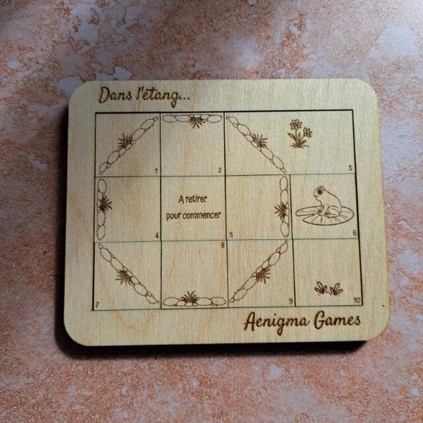 Dans l'étang