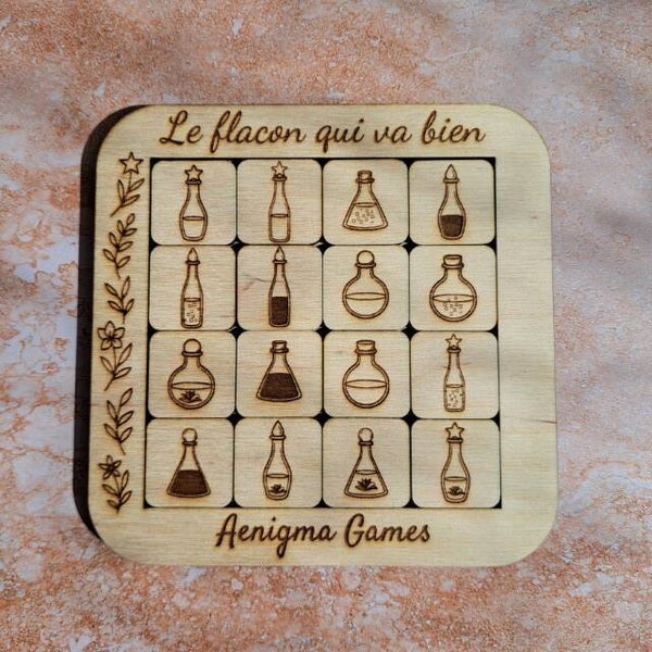 Le flacon qui va bien