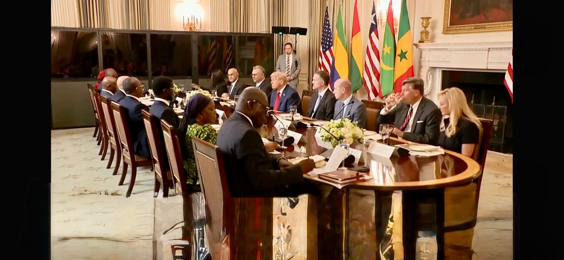 Interpretation booth installed at the White House Summit