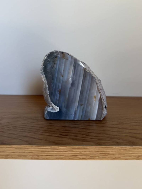 Agaat Geode Waxinelichthouder – 9 cm