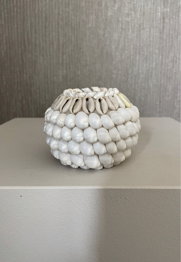 Waxinelichthouder met Schelpen – Sfeervolle Boho Decoratie