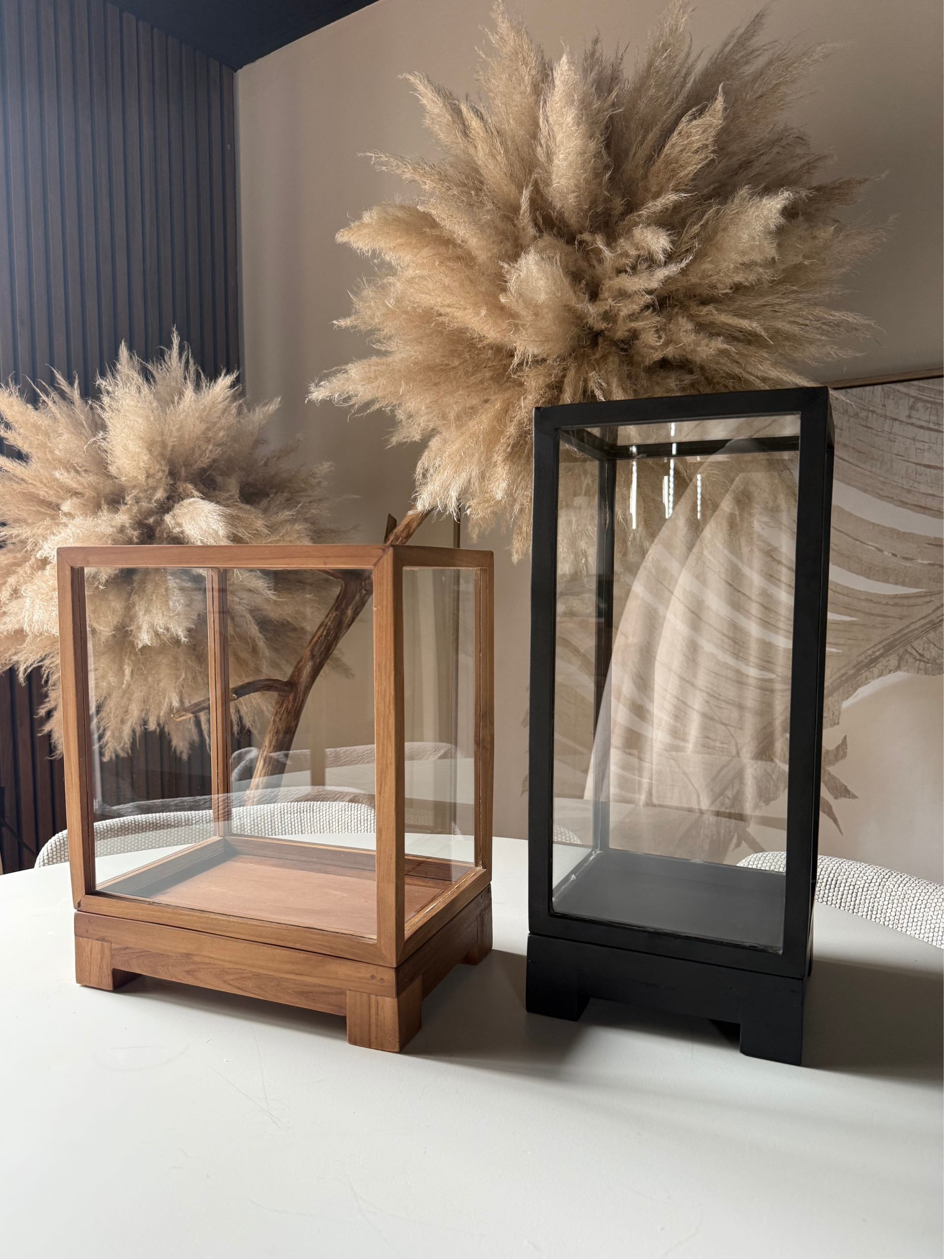 Houten Showcase – stijlvol presenteren & personaliseren