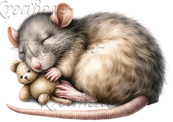 schlafende Ratte (10)