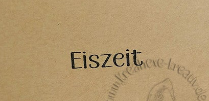 Stempel  " Eiszeit "