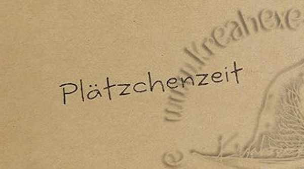 Stempel  " Plätzchenzeit "